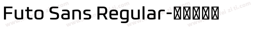 Futo Sans Regular字体转换
